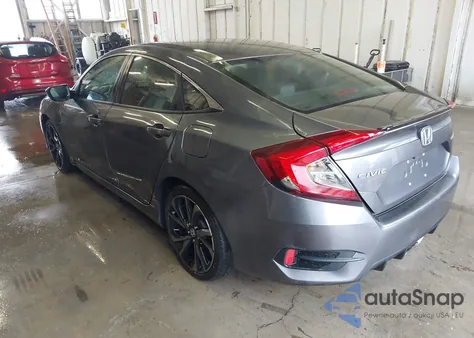 2020 Honda Civic Sport from USA, damaged, VIN 2HGFC2F89LH536859